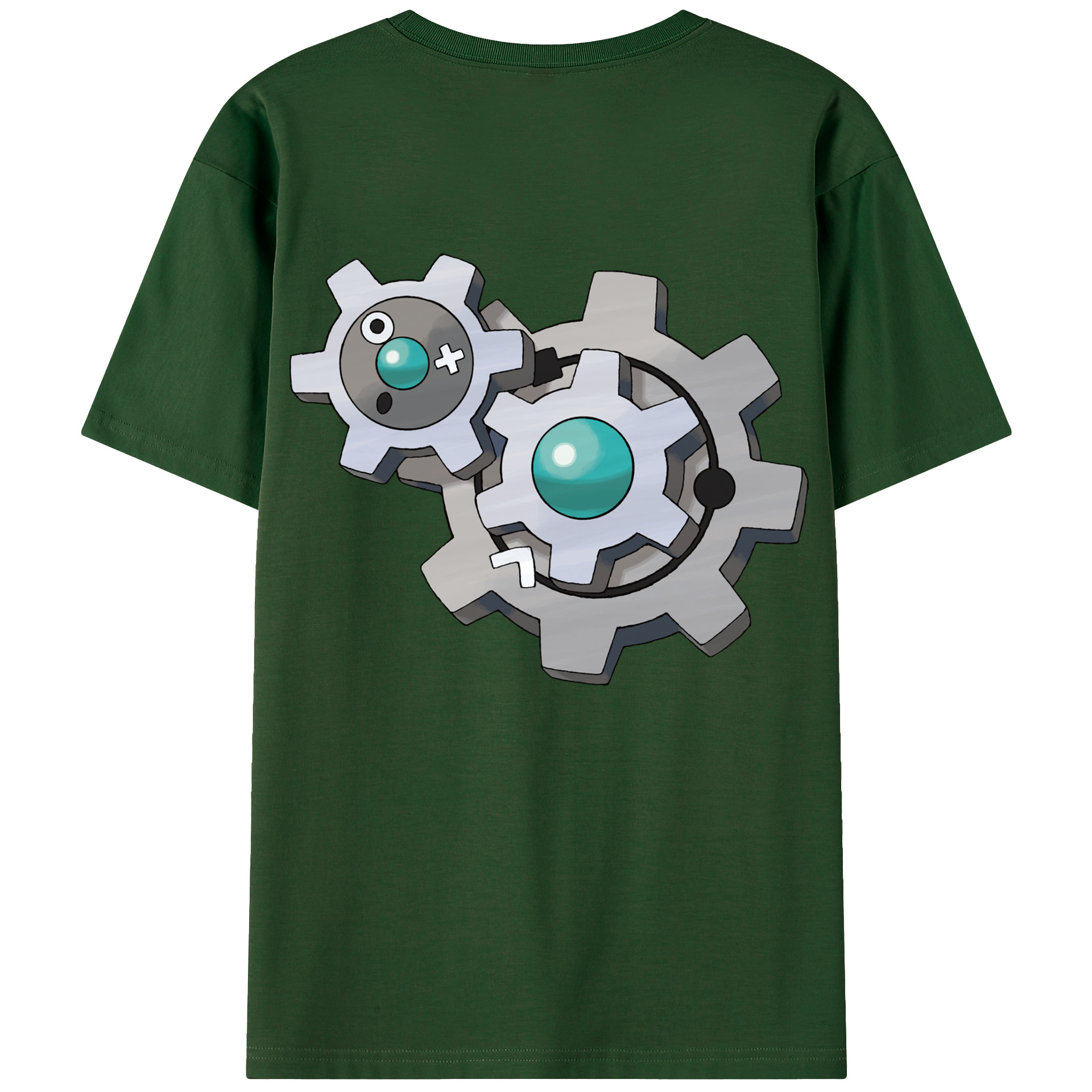 （画像用） ポケットモンスター Pokémon 綿100％半袖Tシャツ（背面プリント）